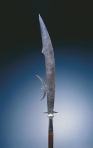 Glaive with the arms of the Giustini family by Italian School