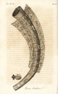 Golden Horn of Gallehus, Drinking Horn or Tunderense by Italian School