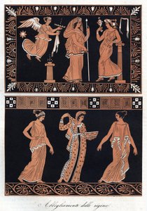 Greek Queens Dresses by Italian School