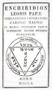 Grimoire of Pope Leo III by Italian School