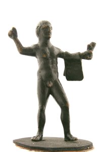Hercules Holding a Tiger Skin by Italian School
