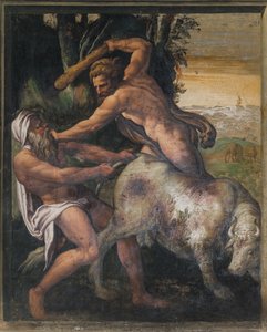 Hercules Killing the Cretan Bull, Yellow Room