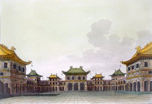Home of a rich individual in Peking, c.1820s-30s