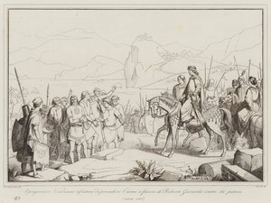 The Venetian prisoners refuse to take up arms in favor of Robert Guiscard against their homeland