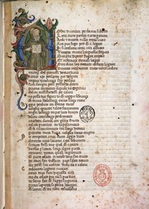 Incipit from Laudae by Italian School