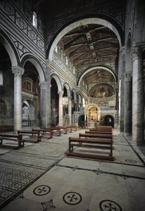 Interior View of the Church by Italian School