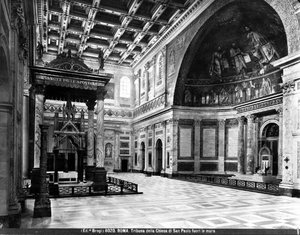Interior view of the tribune by Italian School