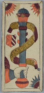 Italian playing card by Italian School