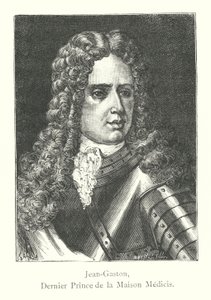 Jean-Gaston, Last Prince of the House of Medicis (engraving) by Italian School
