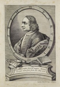 Joseph Tartini, Engraved by Carlo Calcinotto, c.1763