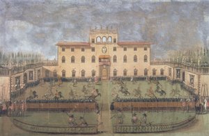 Joust at the Imperial Villa of Poggio a Caiano