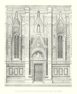The Canonical Door, Side of the Campanile, Santa Maria del Fiore by Italian School