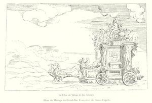 The Chariot of Venus and the Loves, Marriage Celebrations of Grand Duke Francis and Bianca Capello by Italian School