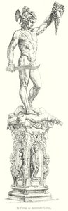 The Perseus by Benvenuto Cellini (engraving) by Italian School