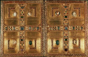 Gospel Book of Lombard Princess Theodelinde by Italian School