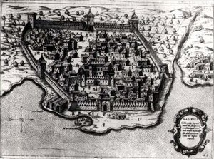 Map of Galipoli, the Dardanelles, a Venetian Conquest and Stronghold against the Turks by Italian School