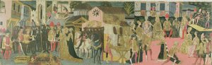 Marriage Ceremony on Cassone Panel, Florentine School, c.1430 by Italian School