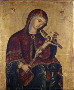 Mary with the Crucifix by Italian School