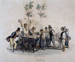 Melon seller by Italian School