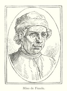 Mino da Fiesole (engraving) by Italian School