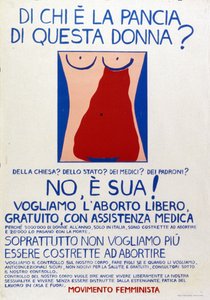 Feminist Movement: "To whom does this woman