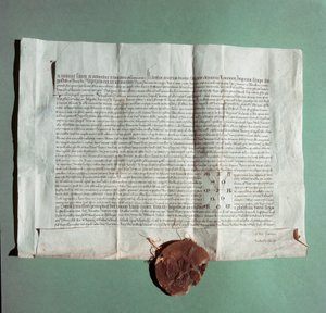 Official Document of Emperor Charles IV Certifying the University of Siena