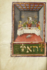 Page from a Machzor, Tuscany, probably Florence by Italian School