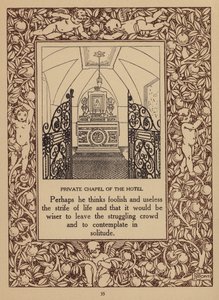 Page from brochure for San Domenico Palace Hotel, Taormina by Italian School