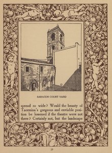 Page from Brochure for San Domenico Palace Hotel, Taormina by Italian School