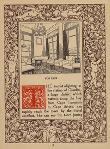 Page from Brochure for San Domenico Palace Hotel, Taormina by Italian School