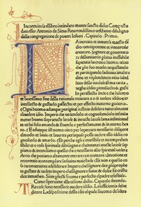 Page from the Monte Santo di Dio by Italian School