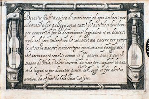 Page taken from Breve e facile maniera di esercitarsi by Giovanni Luca Conforti by Italian School
