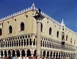 Palazzo Ducale, begun c.1340 by Italian School