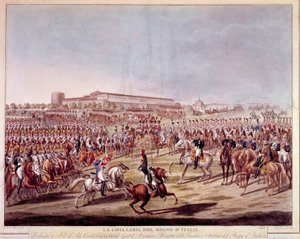 Parade of the Italian Cavalry of the Kingdom of Italy