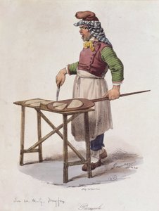 Pizza Seller by Italian School