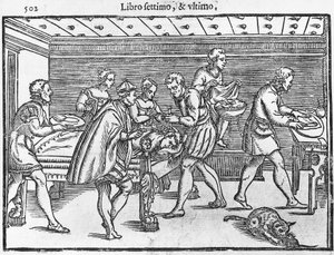 Plate depicting trepanning of skull