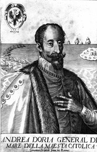 Portrait of Andrea Doria (1466-1560), Italian warman by Italian School