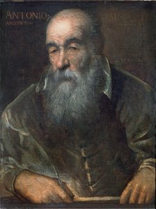 Portrait of Antonio da Ponte (1512-97) (built the Rialto Bridge) by Italian School
