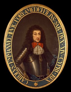 Portrait of Charles Emmanuel II (1634-1675), Duke of Savoy by Italian School