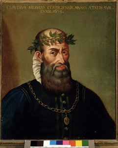 Portrait of Claudio Merulo (Merlotti, Merulus) (1533-1604)