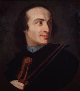 Portrait of Italian violinist and composer Giuseppe Tartini by Italian School
