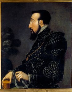 Portrait of Henry II King of France by Italian School