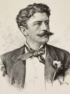 Portrait of Herbert von Bismarck, German politician by Italian School