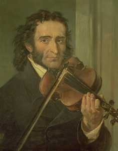 Portrait of Niccolo Paganini (1782-1840)