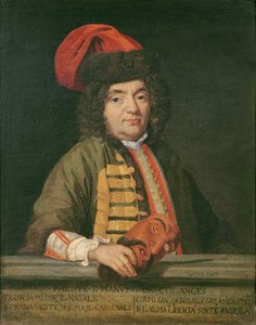Portrait of Philippe Emmanuel de Coulanges dressed for carnival, 1690