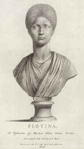 Portrait of Pompeia Plotina by Italian School