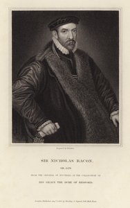 Portrait of Sir Nicholas Bacon by Italian School