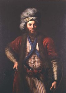 Portrait of a Hungarian Warrior, Florentine School, c.1650 by Italian School