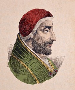 Portrait of Pope Alexander IV (1254-1261)