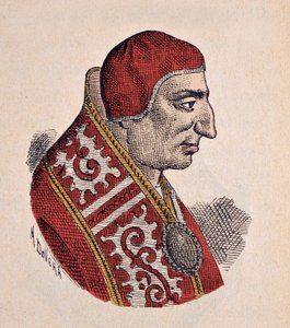 Portrait of Pope Benedict VIII (1012-1024) by Italian School